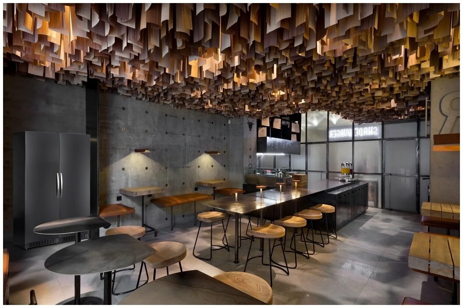 Formica as part of STK Midtown in the MEatpacking District, New York Restaurant 