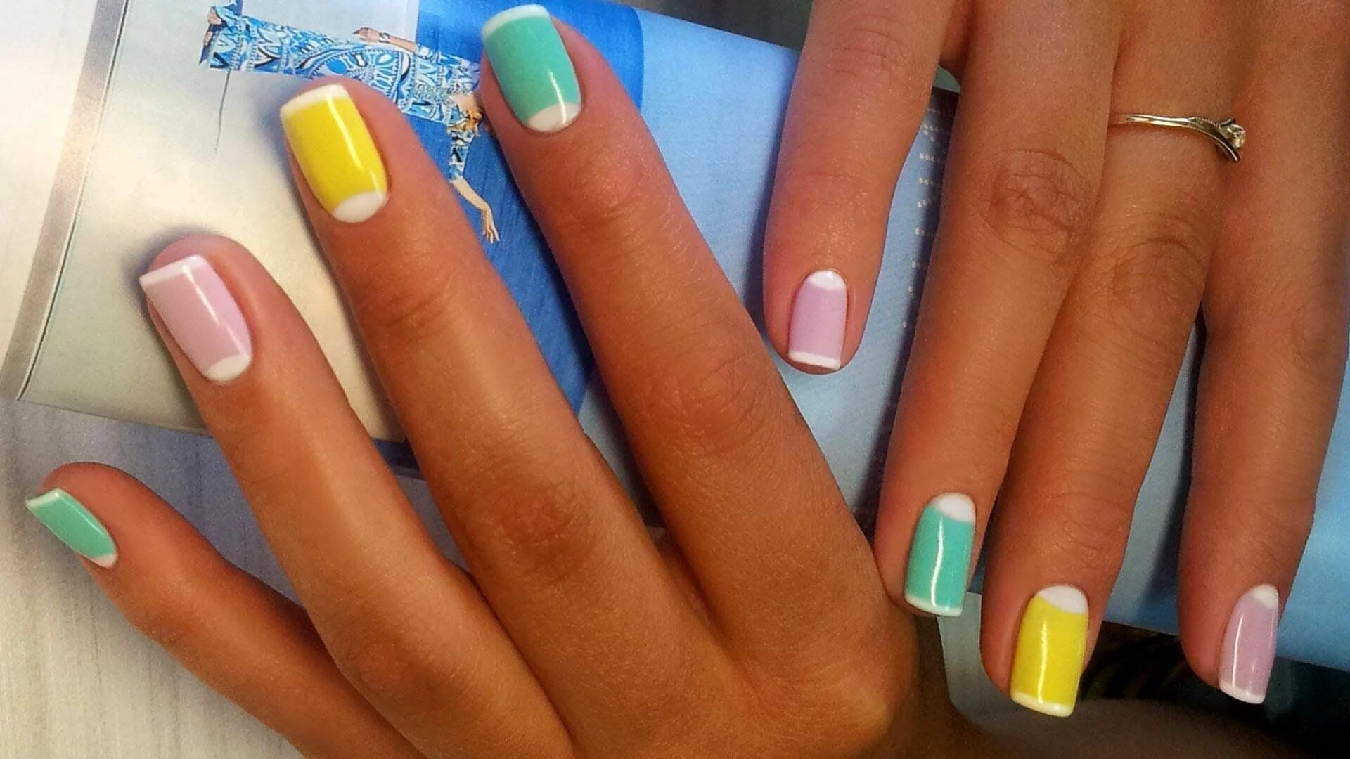 Pin on Nailed it! in 2025 Casual nails, Nail manicure, Hello nails