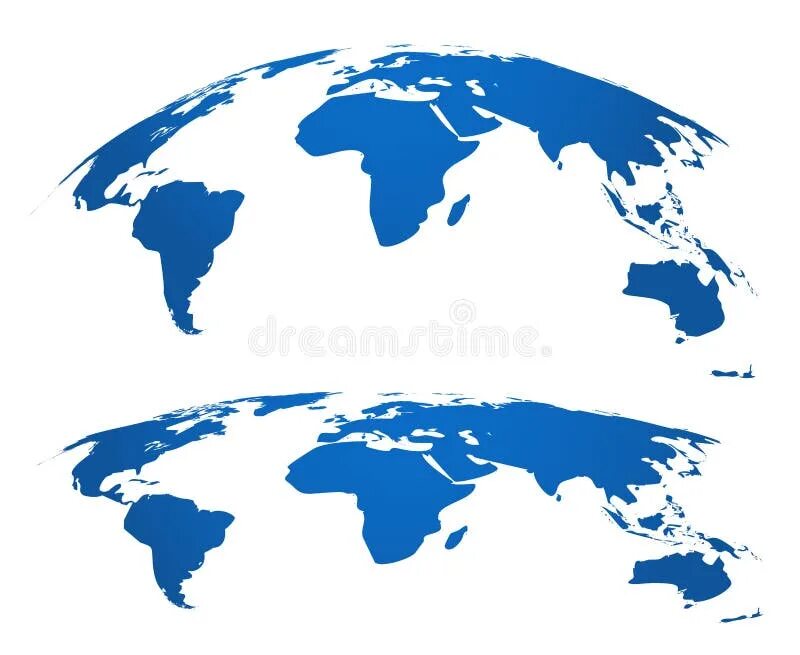 Globe map