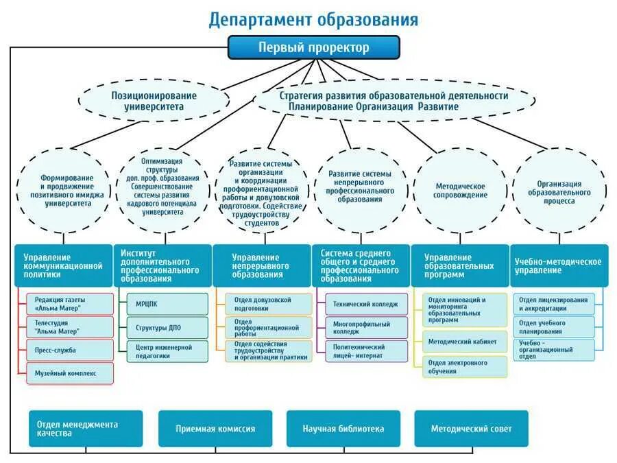 Управление в образовании вузы