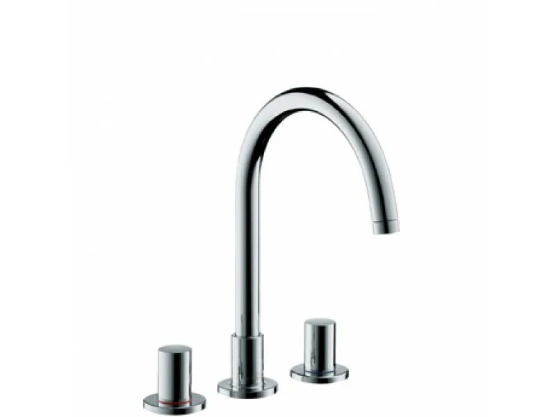 Отверстие кухонный смеситель. Смеситель для кухни Hansgrohe Axor. Смеситель Axor Hansgrohe для раковины. Смесители Axor на 3 отверстия для раковины. Axor uno смеситель для раковины.