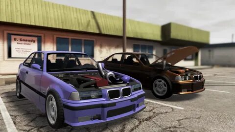 Мод на бмв е34 для beamng drive