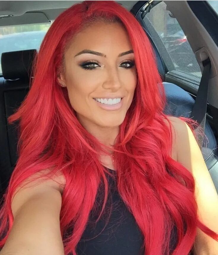 Красные волосы Мари Instagram. Red hair is redexxxotica. Eva marie