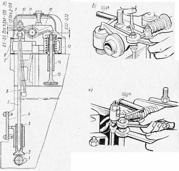 Клапана трактора т 25. Винт регулировки клапанов СМД 18. Регулировка клапанов СМД 14. Регулировка клапанов двигателя трактора т130. Схема декомпрессора трактора т 40.