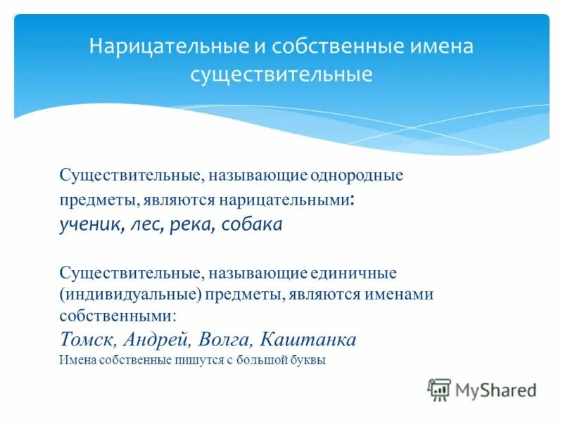 Почему существительное назвали существительным