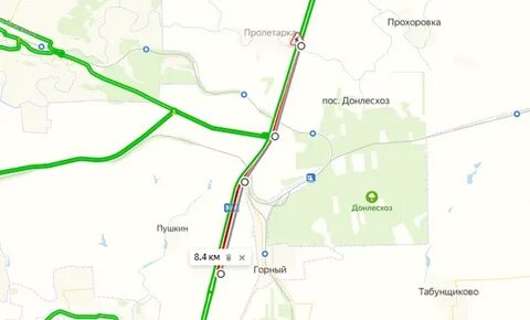 На каком км ростов на дону
