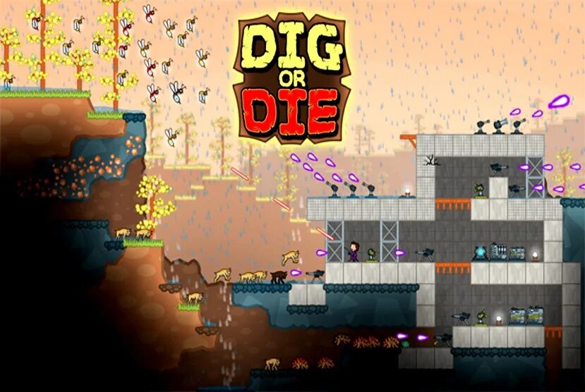 Dig на русский. Dig or die. Dig or die game. Dig or die базы. Dig or die v1.1.858.