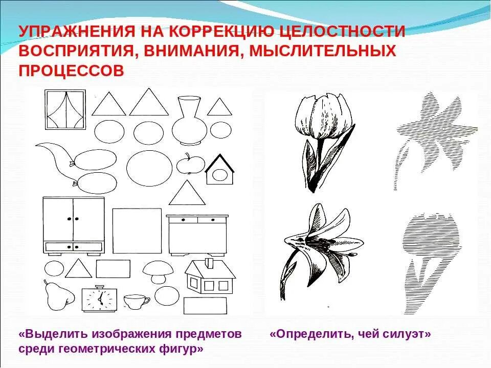 Задания на восприятие для дошкольников. Задания на коррекцию внимания. Коррекционные занятия для дошкольников. Задания на развитие восприятия