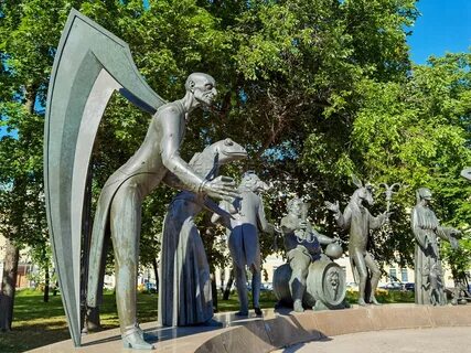 Скульптуры пороки взрослых