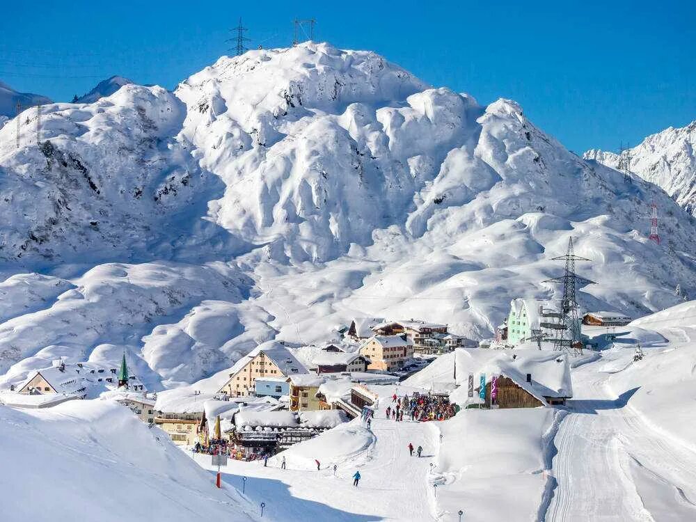 Самый высокий горнолыжный курорт. Австрия горнолыжный курорт Зельден. Горнолыж... Курорты Европы. Куршевель Франция горнолыжный курорт.
