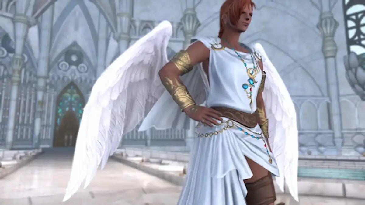 Final Fantasy 14 ангел. Final Fantasy XIV ангелы. Angel Wings ff14. FFXIV Archangel Wings.