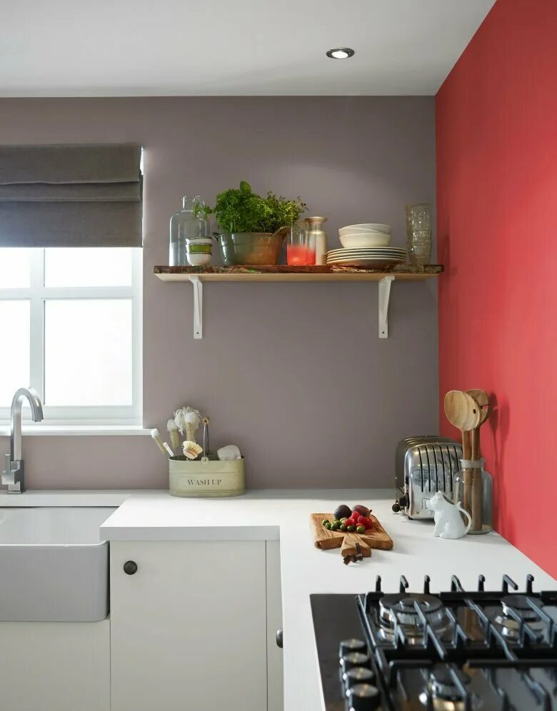 Какая лучшая краска для кухни. Цвет стен на кухне. Крашеные стены на кухне. Необычные маленькие кухни. Кухни цветовые решения.