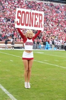 Boomer Sooner #OU Cheerleading, College cheerleading, Hot ch