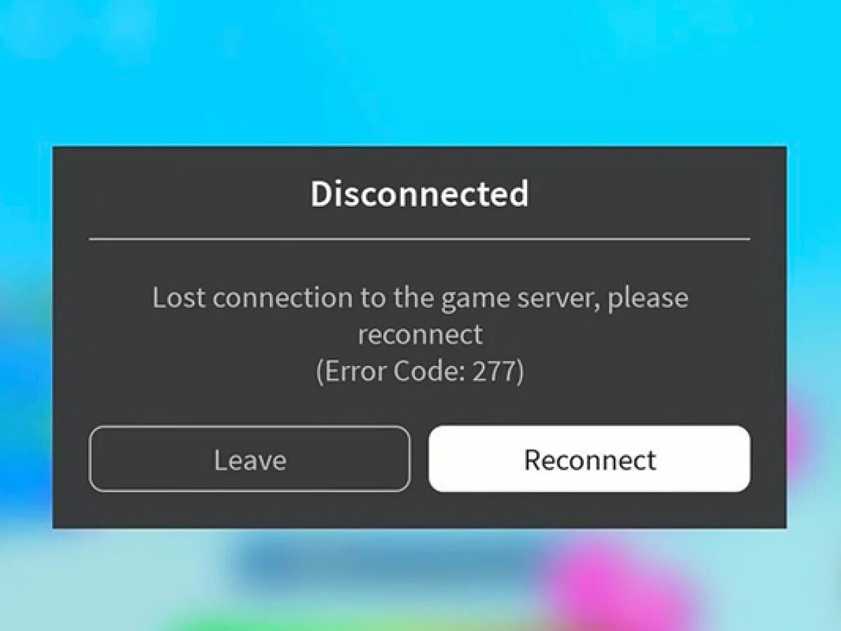 Error content0 game. РОБЛОКС ошибка 277. Код ошибки в РОБЛОКС. Ошибка РОБЛОКС. Ошибка в РОБЛОКСЕ Error.