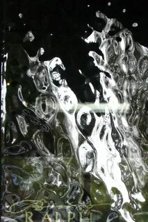 Clear glass texture