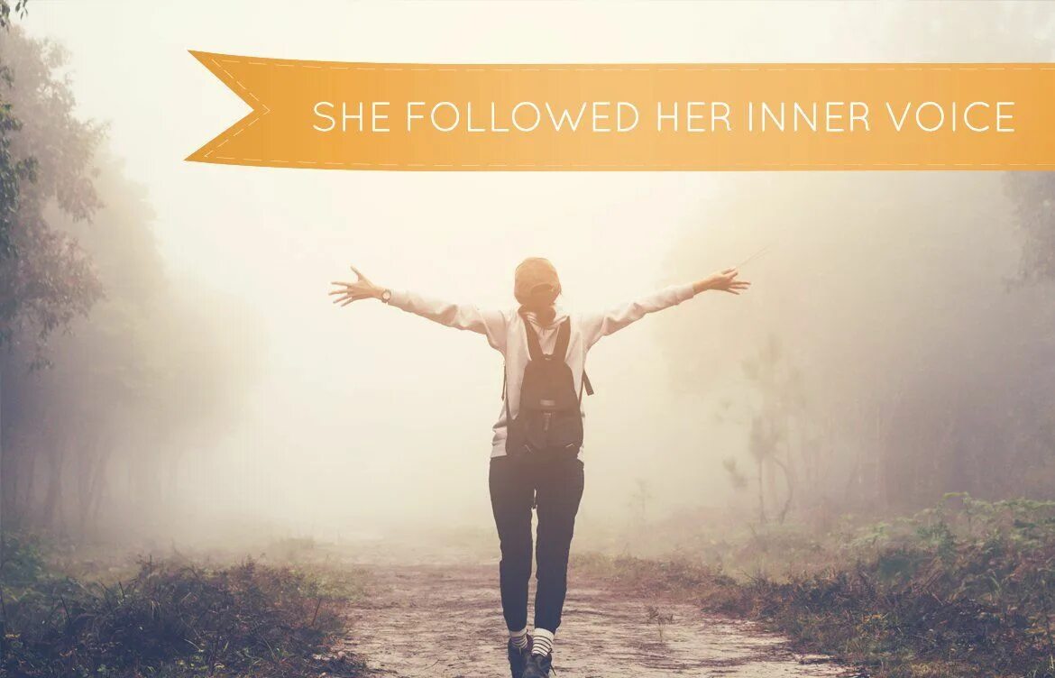 She followed with
