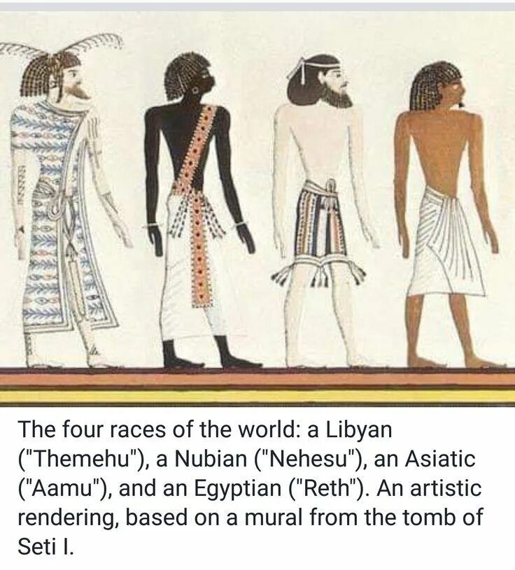 The egyptians were the first people