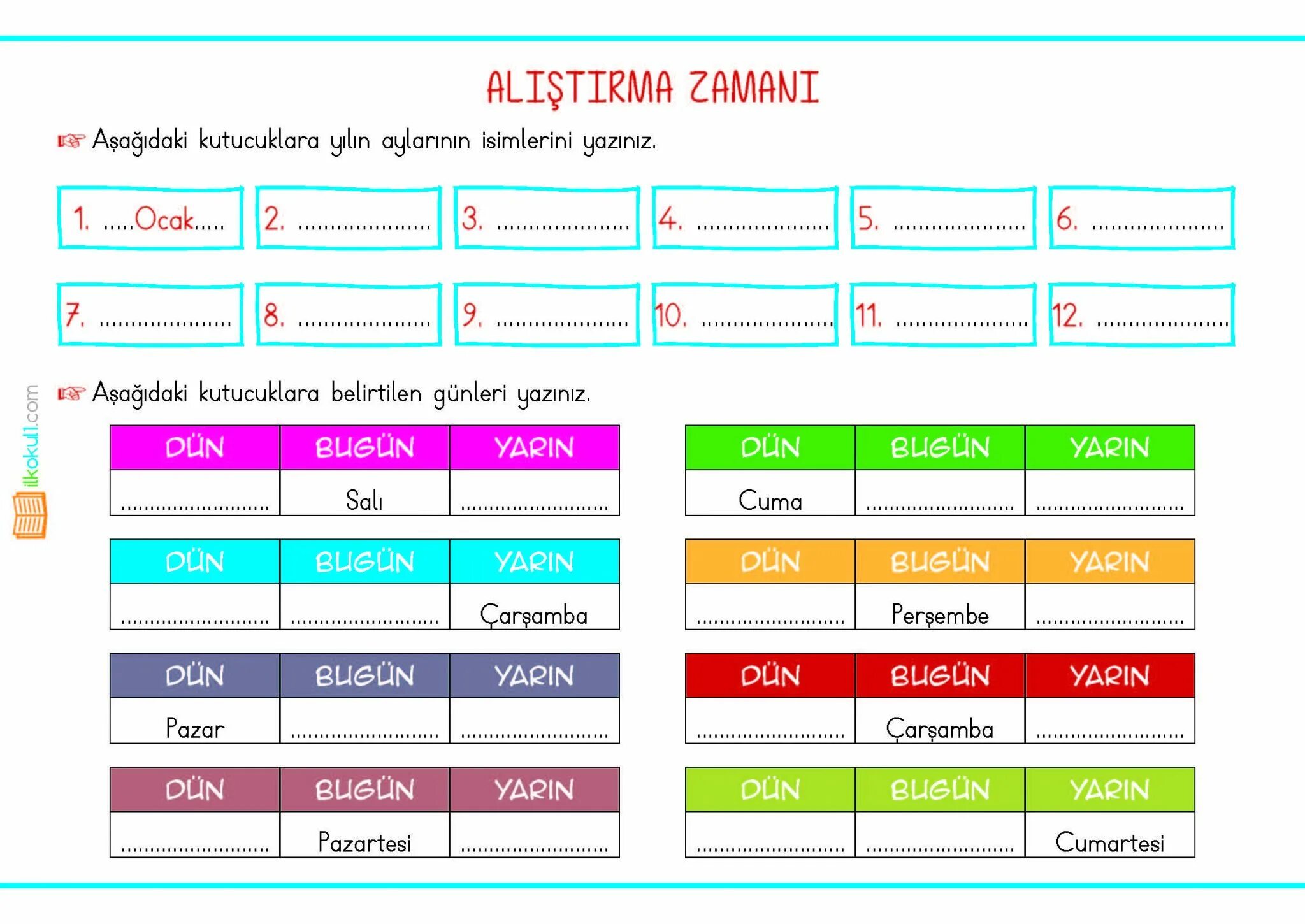 1 Sinif. Ders 1sinif. Yabancilar için Türkçe Dilbilgisi: a1 - a2 kurallar ve Aliştirmalar купить. 1senedeki aylar. Ve таблица