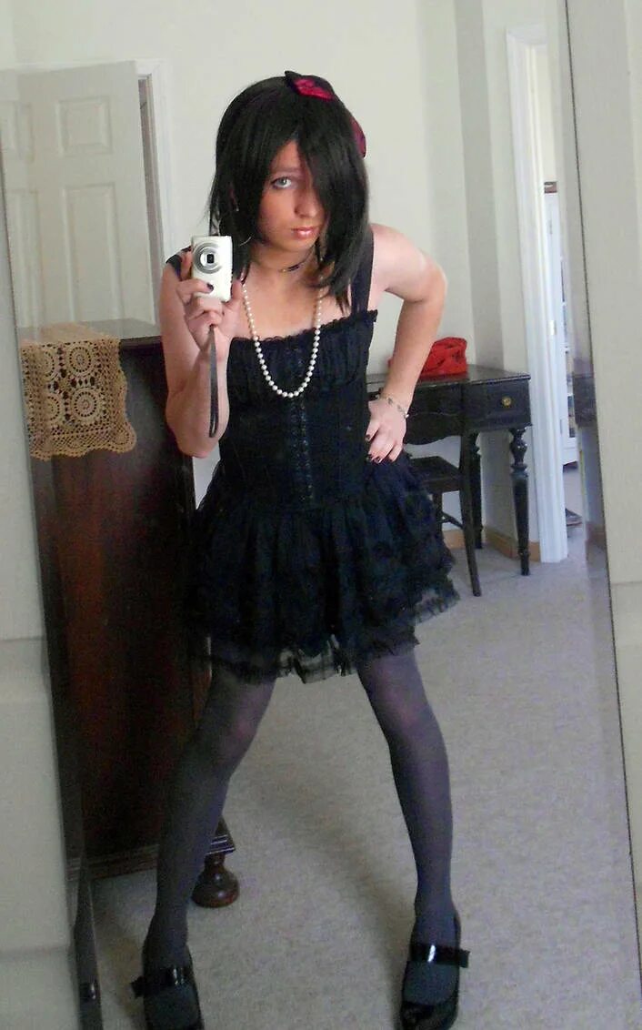 Femboy crossdressed