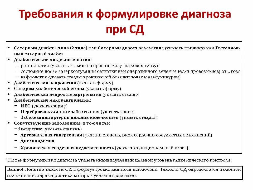 Диагноз сд 1. Правильная постановка диагноза сахарный диабет 1 типа. СД пример формулировки диагноза. СД 2 формулировка диагноза. Сахарный диабет формулировка диагноза мкб 10.