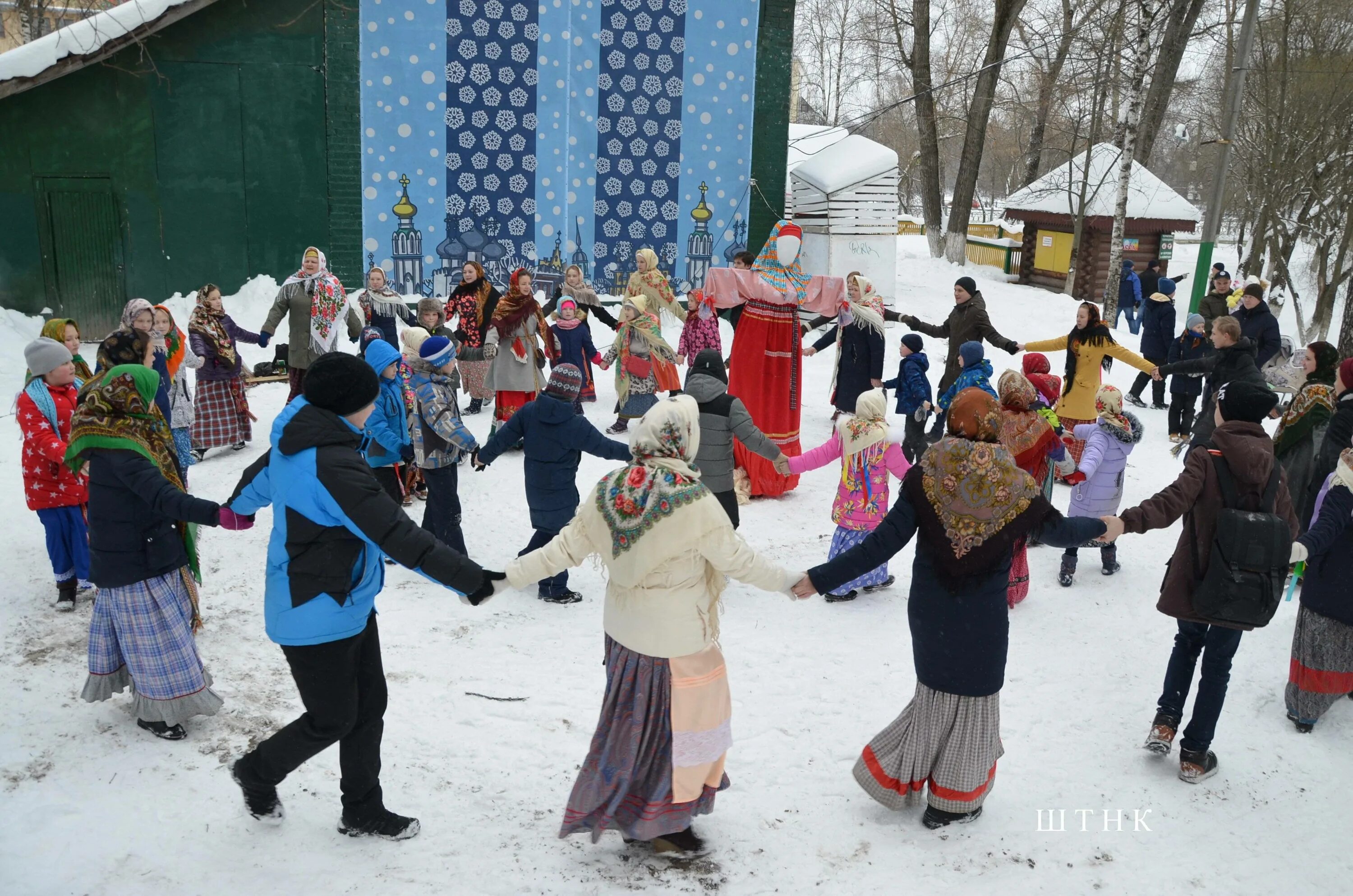 Русские народные игры для детей на масленицу