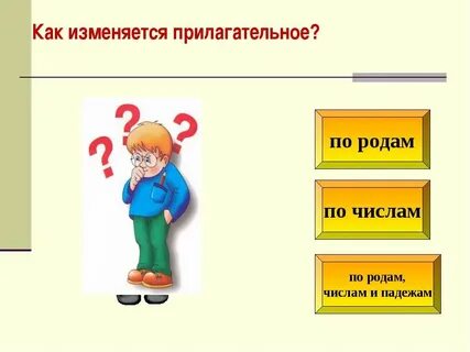 Какое имя изменяется по родам
