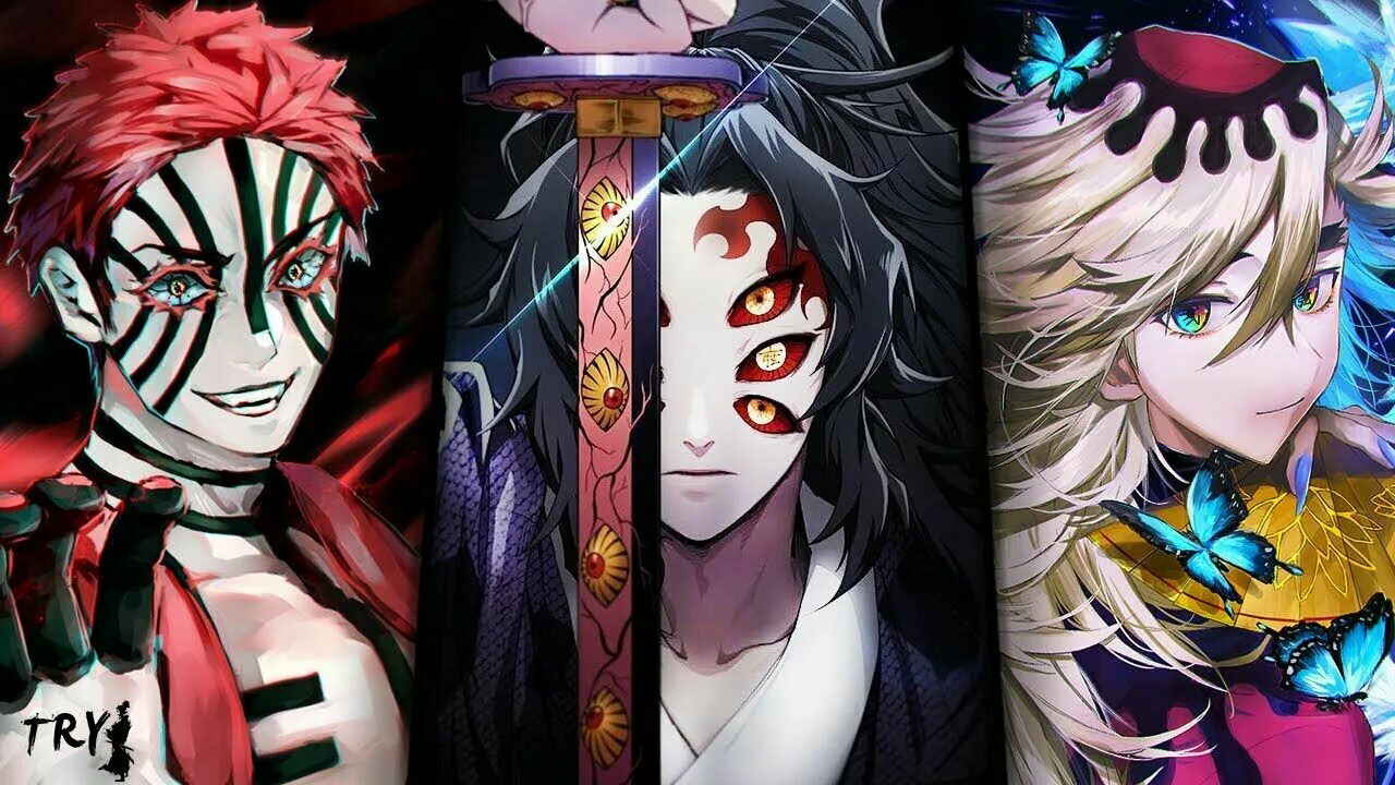 Высшие луны клинок. Kimetsu no Yaiba демоны 12 лун. Высшие Луны клинок рассекающий демонов. 12 Лун клинок рассекающий демонов. Третья Луна клинок рассекающий демонов.