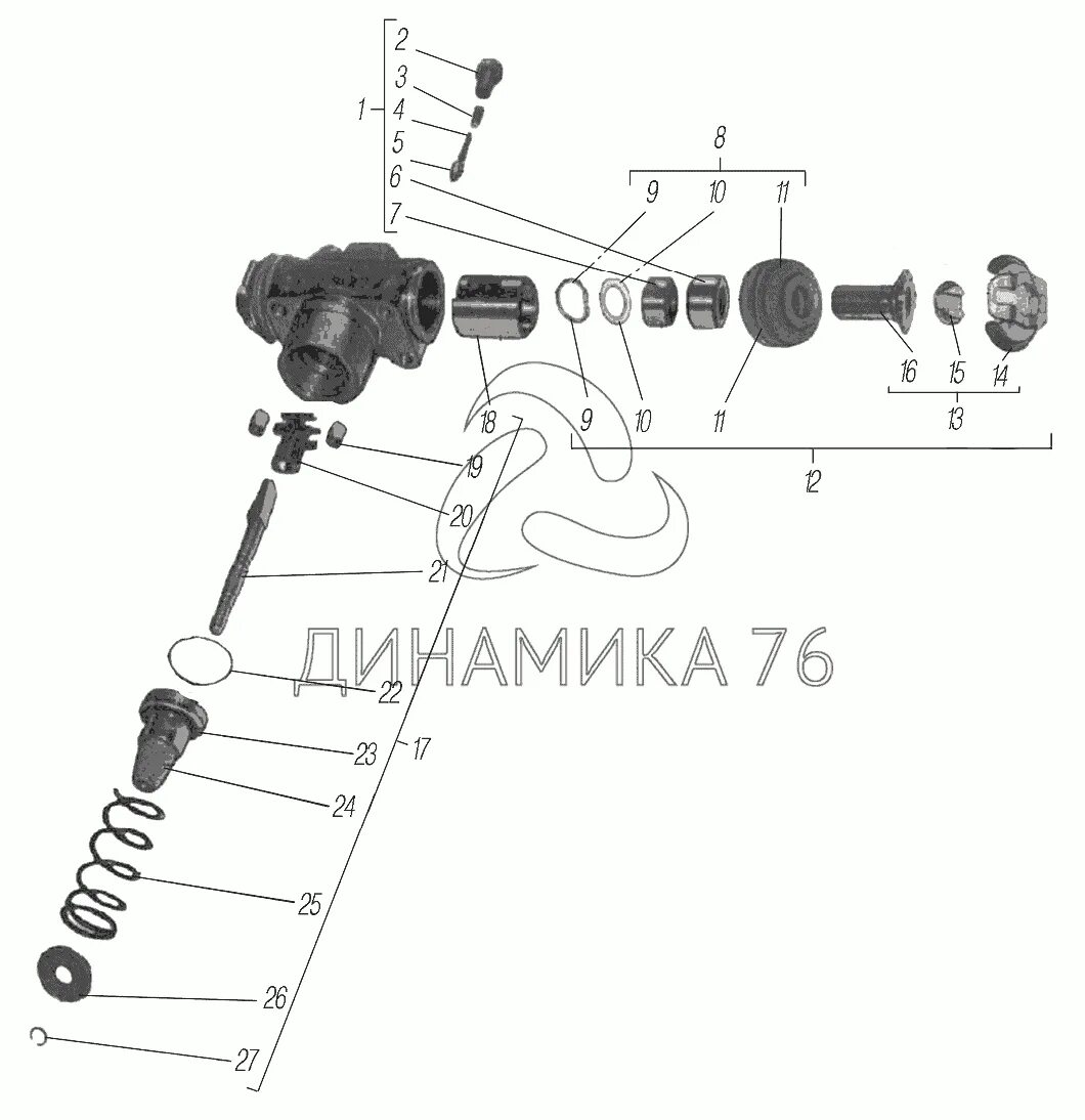 Клиновой тормозной механизм. Тормозная система лиаз 5256 схема. Система тормозов клиновые урал некст. Тормозной цилиндр задний man m90. Энергоаккумулятор ручного тормоза урал 4320.