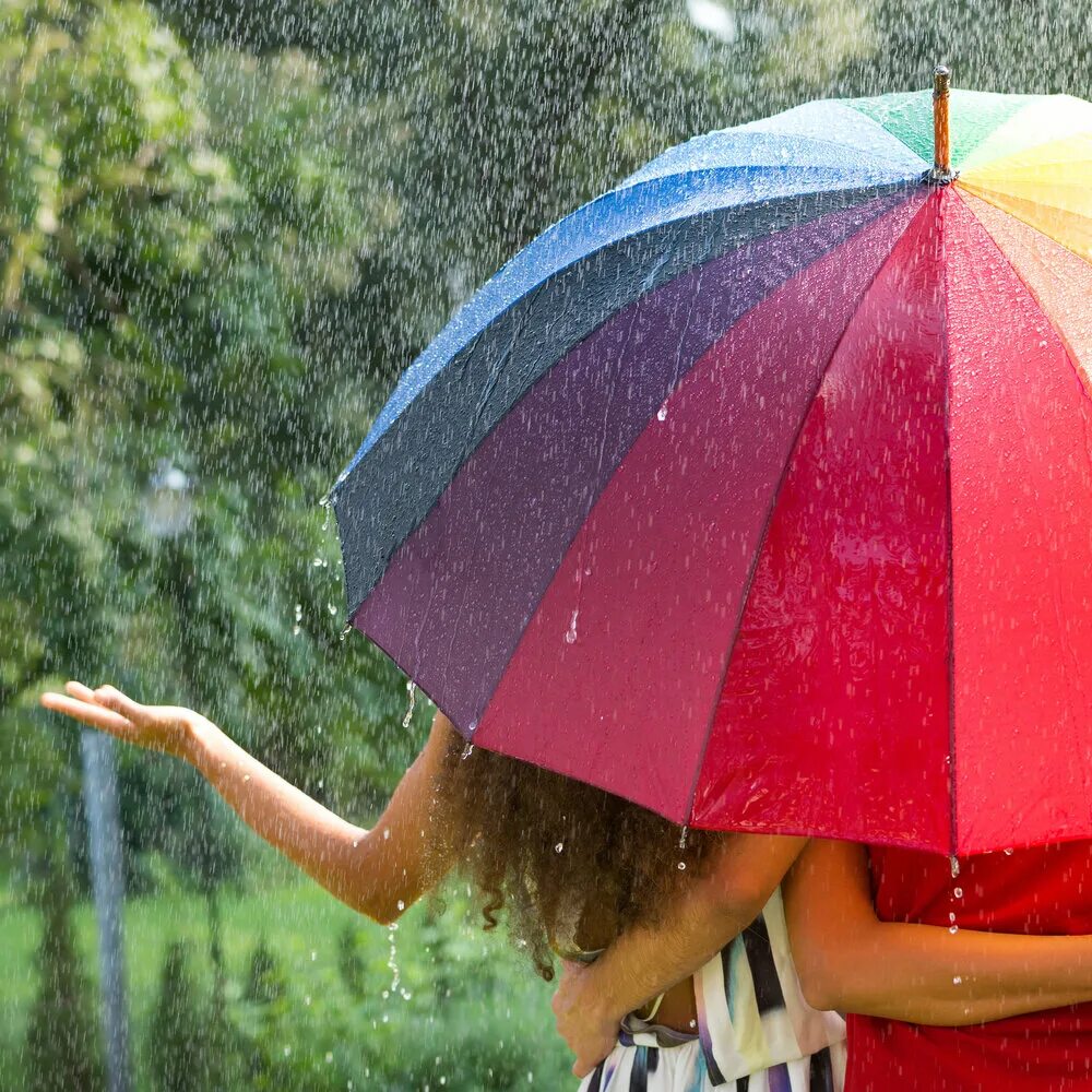 Фотосессия с разноцветным зонтом. Цветные зонтики. Девушка с цветным зонтом. Девушка под зонтиком.