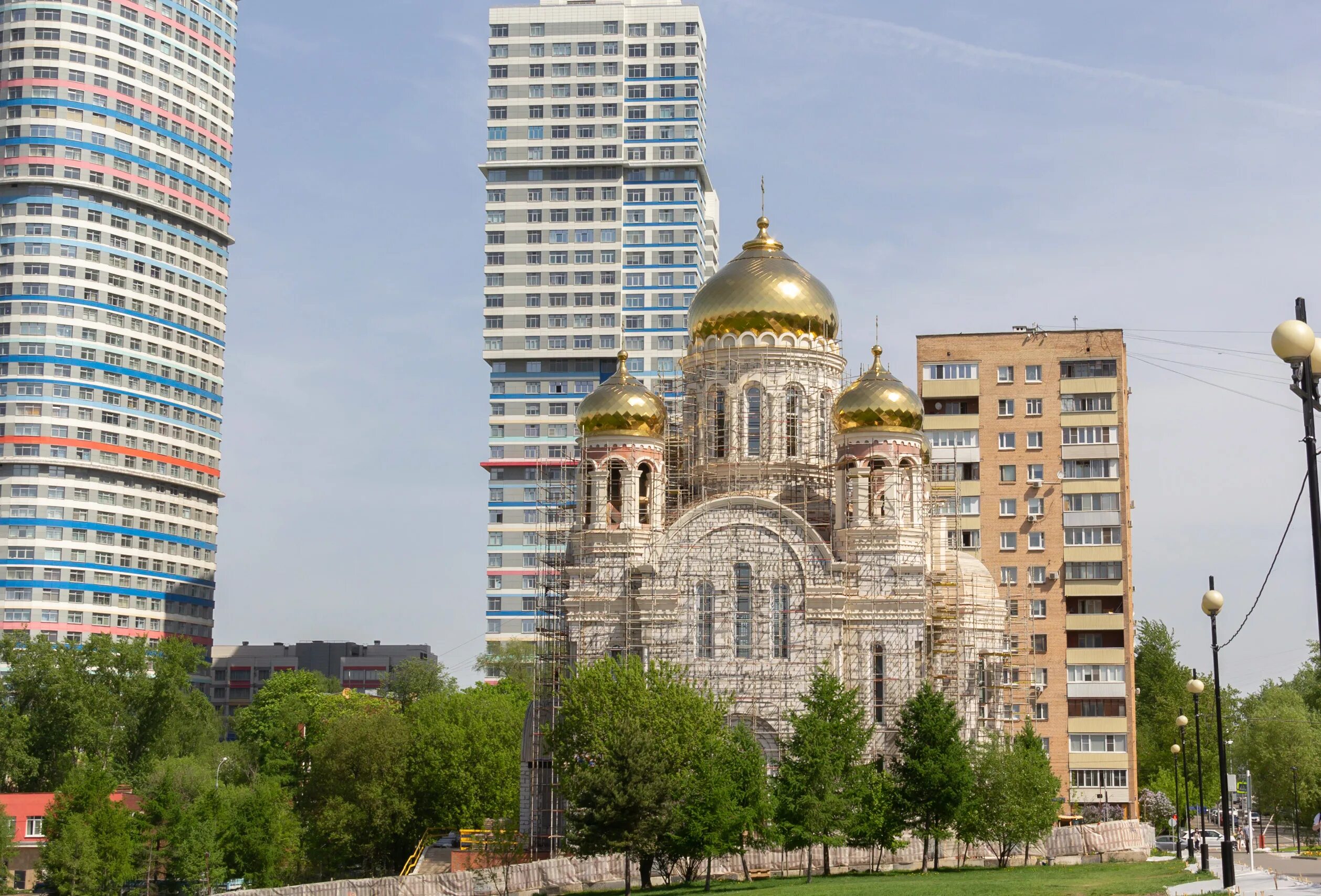 Храм в Ростокино. Храм на Малахитовой улице. Кулаков храм