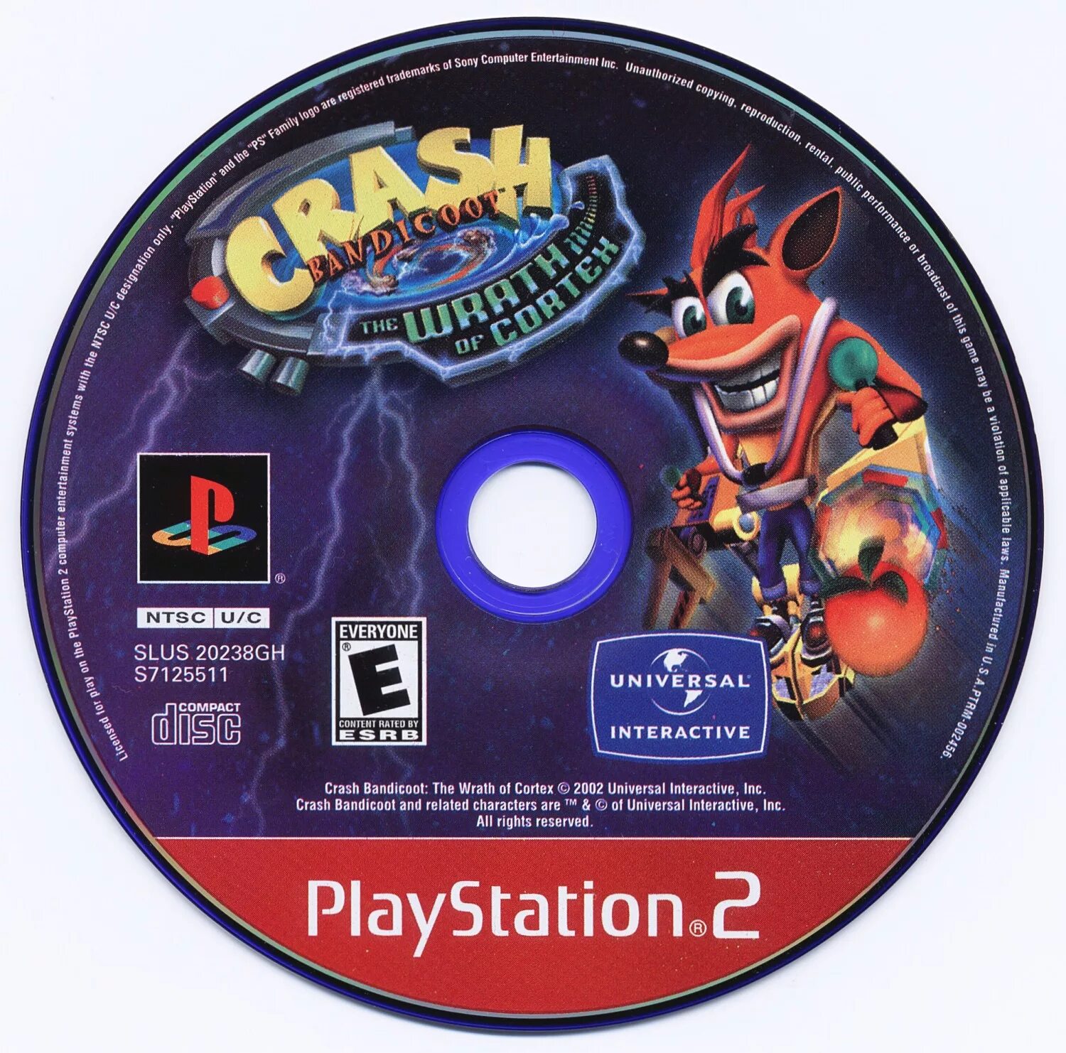 Crash bandicoot the wrath of cortex. Crash Bandicoot ps1 диск. Крэш бандикут the Wrath of Cortex ps2. Crash Bandicoot 2 ps1 диск. Crash Bandicoot 2 ps1 Disc.