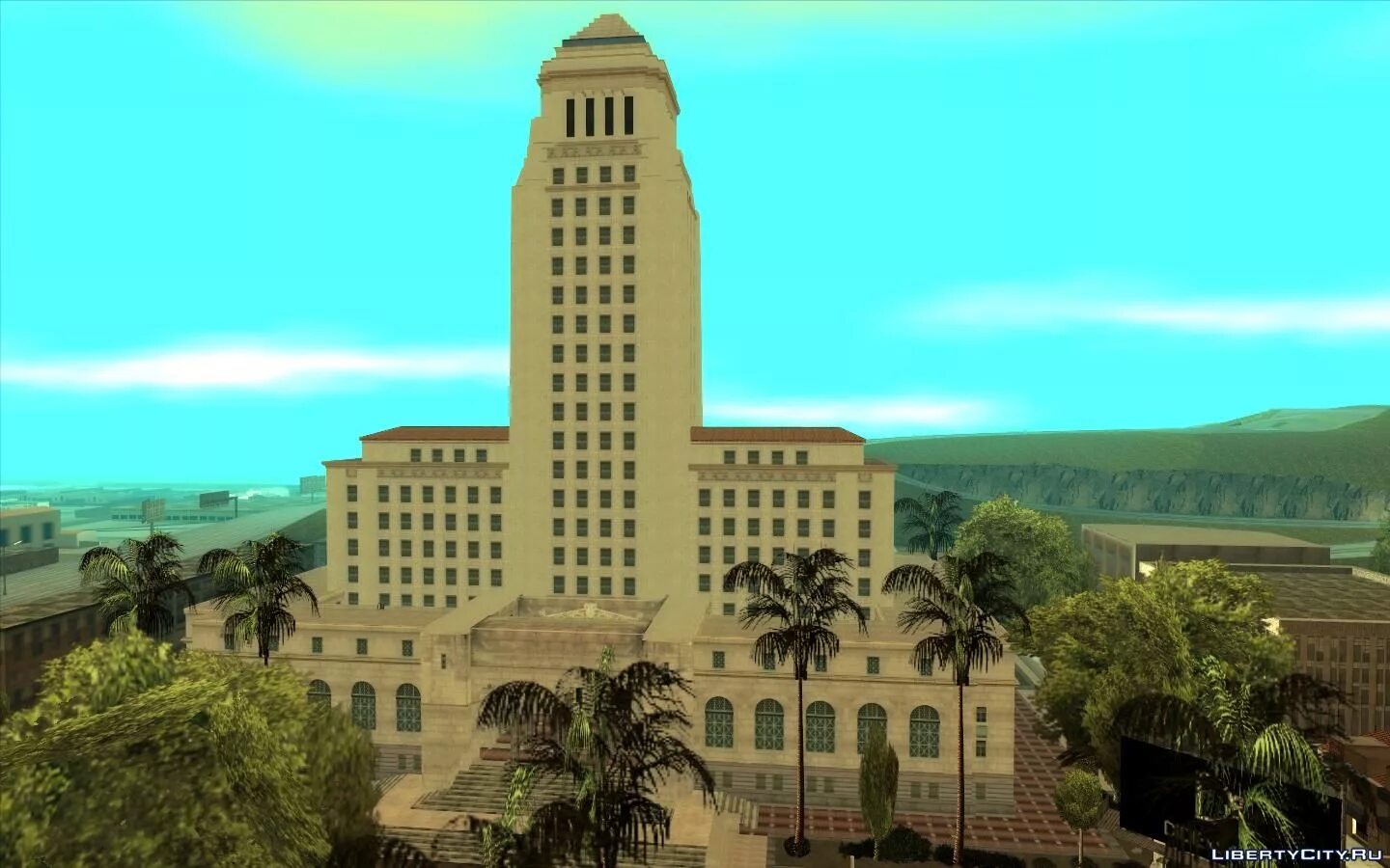 Los santos san. Мэрия Лос Сантос ГТА са. Лос Сантос ГТА 5. Лос Сантос City Hall. Лос-Сантос City Hall GTA 5.