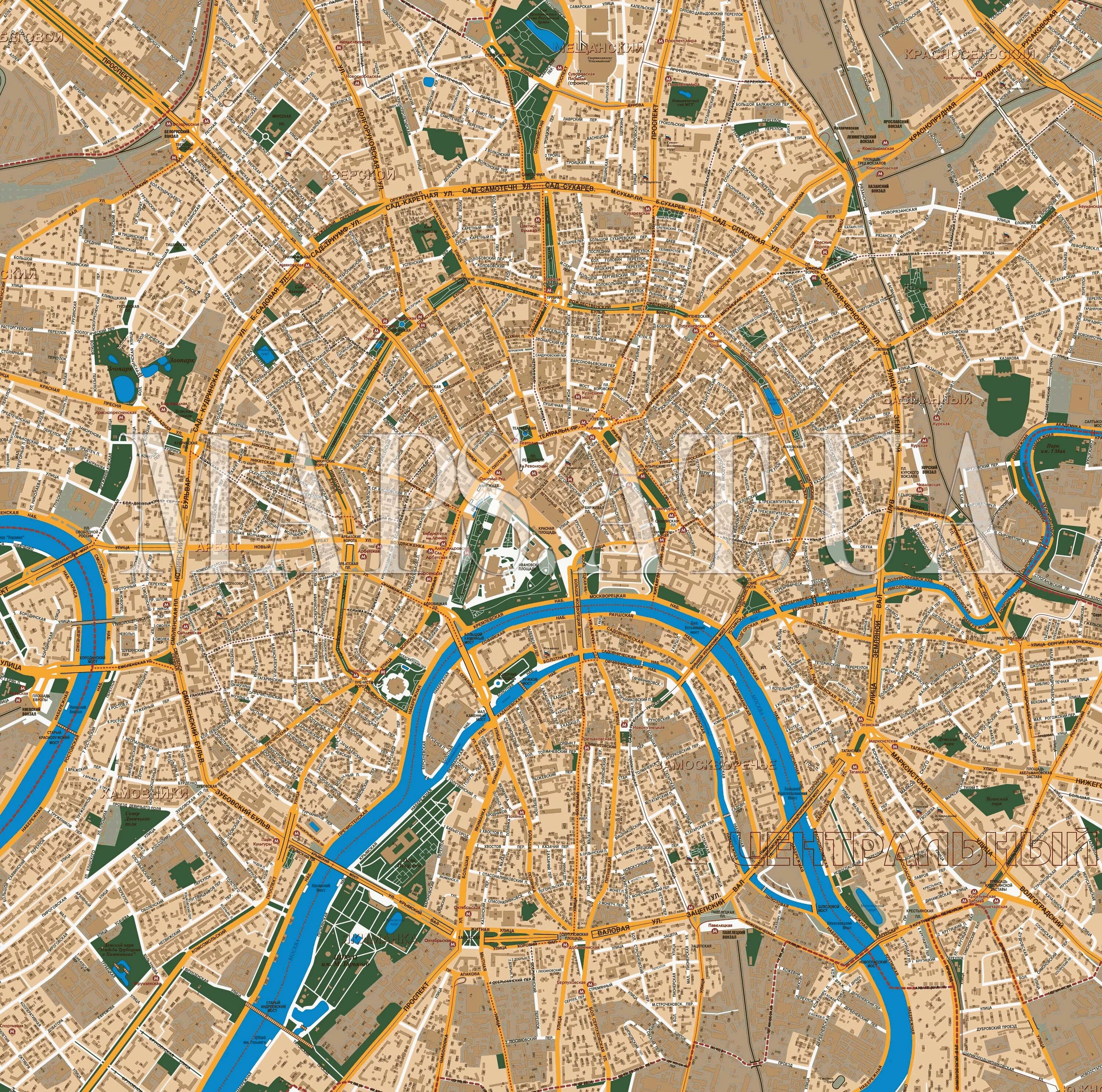 Фото карт москвы