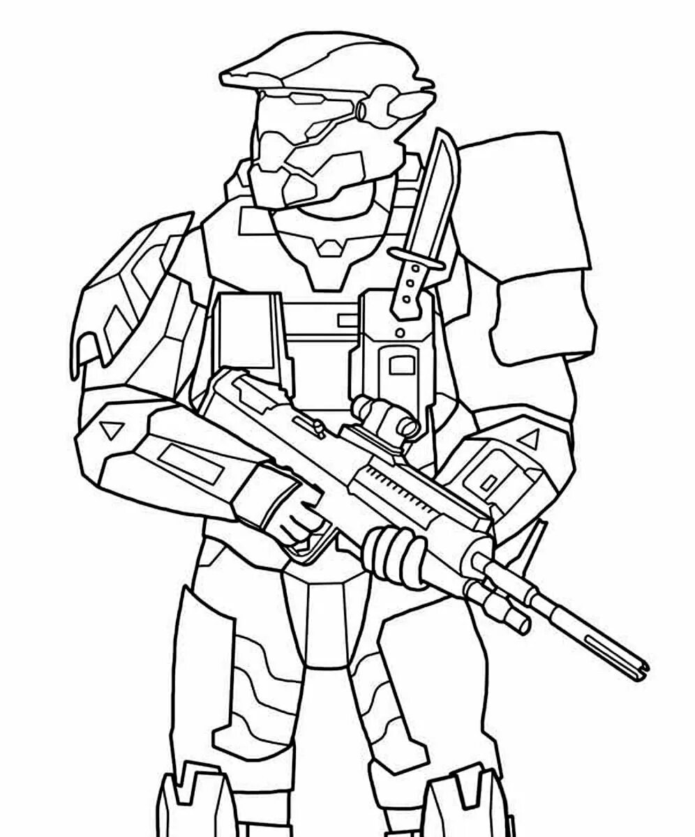 Раскраска стендоф. Раскраска halo мастер чиф. раскраска: военные. солдат раскраска.