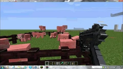 Forge gun на майнкрафт