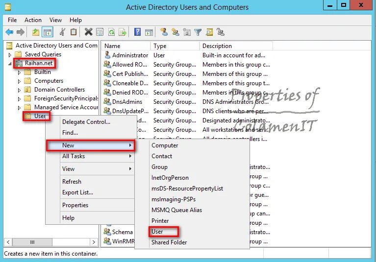 Active directory группа пользователей