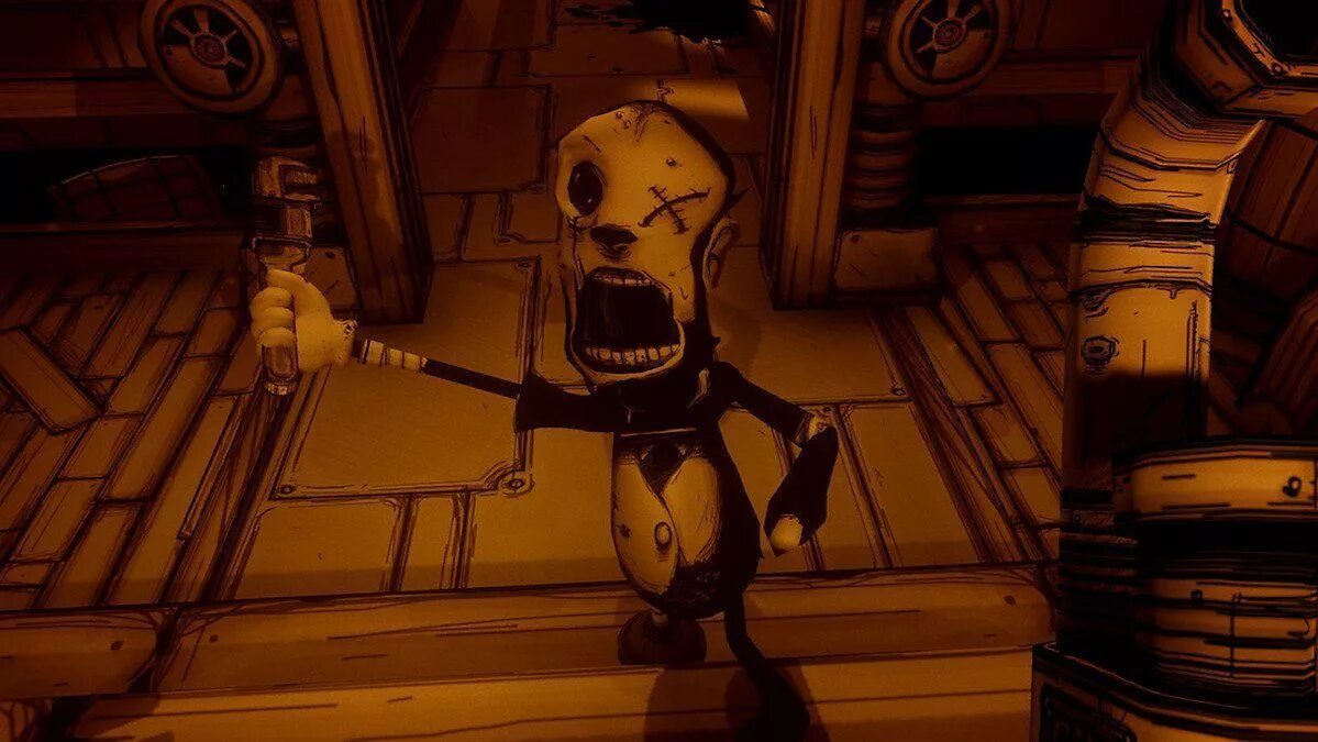 Bendy ink android. Бенди и чернильная машина игра. bendy and the ink machine геймплей. игру бенди чернильная машина 2. игра бенди инк машин.