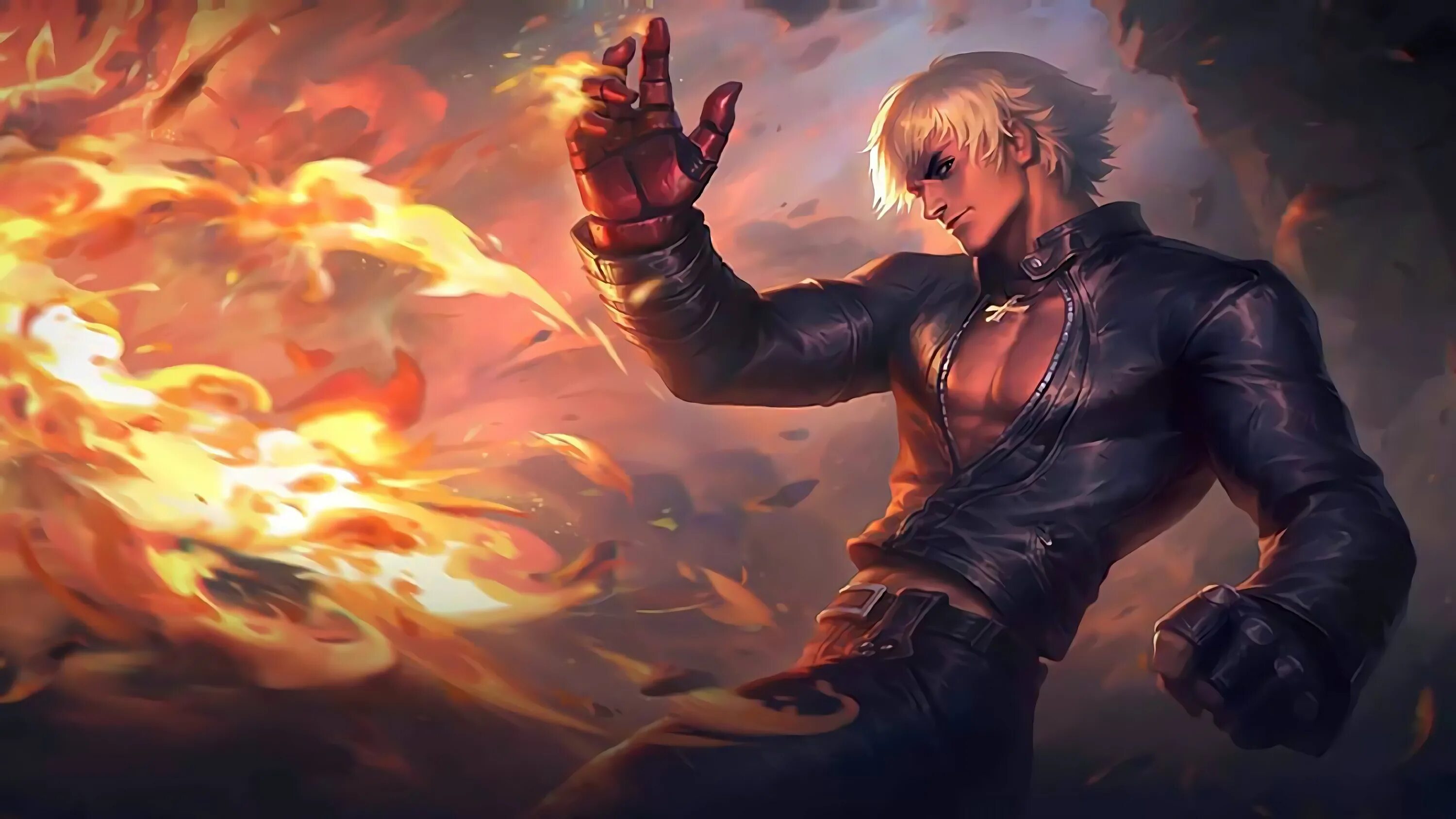 Bang ban. Госсен KOF. Mobile Legend КОФ Госсен. Чу mobile Legends KOF. Госсен mobile Legends.