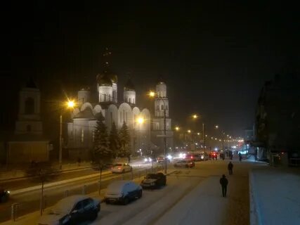 Брянск снежное