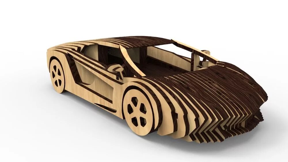 3д модели конструктор. Деревянный конструктор ламборджини. 3d carving lasercut. автомобиль из фанеры. машинка модель из фанеры.