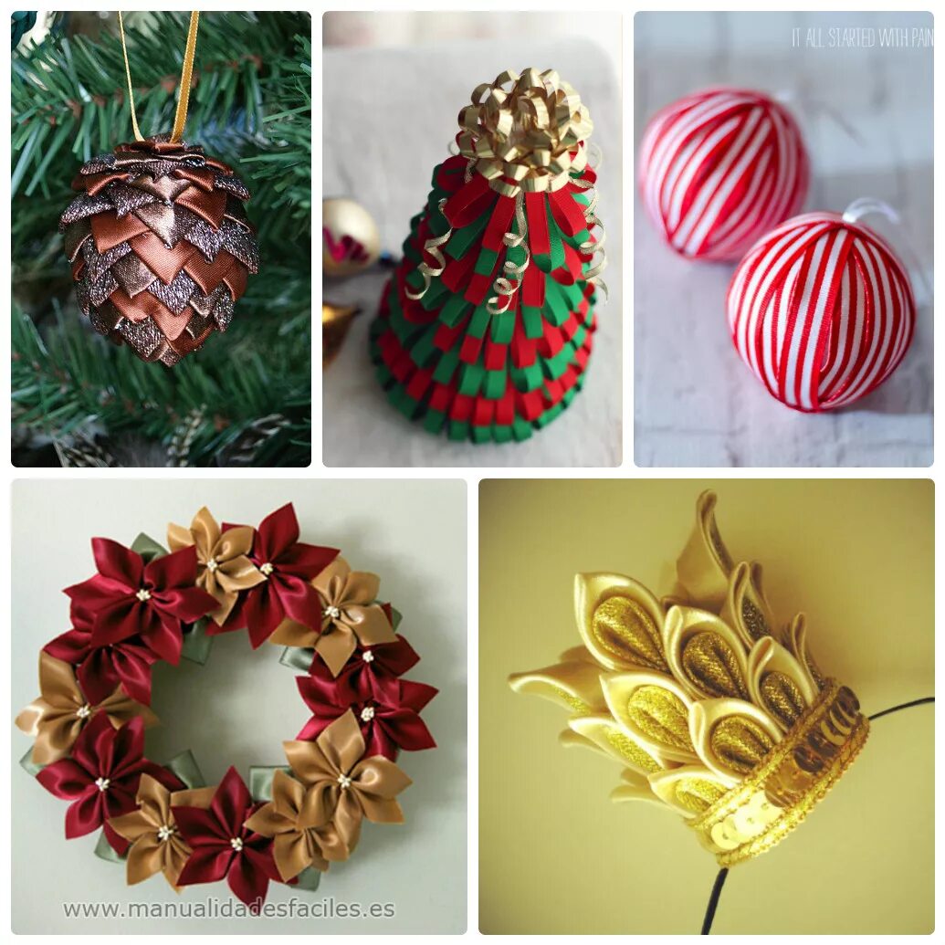 новогодняя елка с лентами. канзаши елочные украшения. что можно сделать из новогодней ленты. что можно сделать из новогодней ленты. красивые банты на елку.