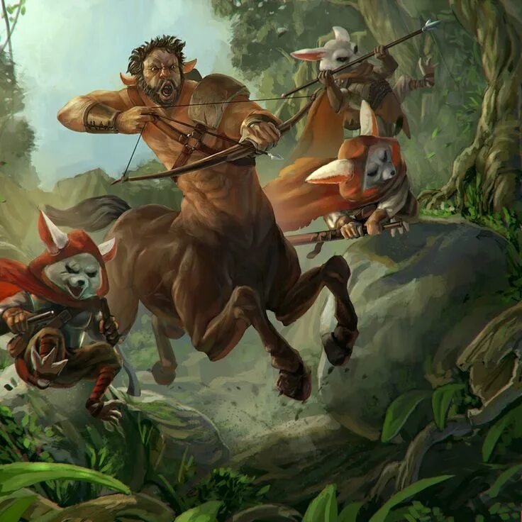 Village of centaurs