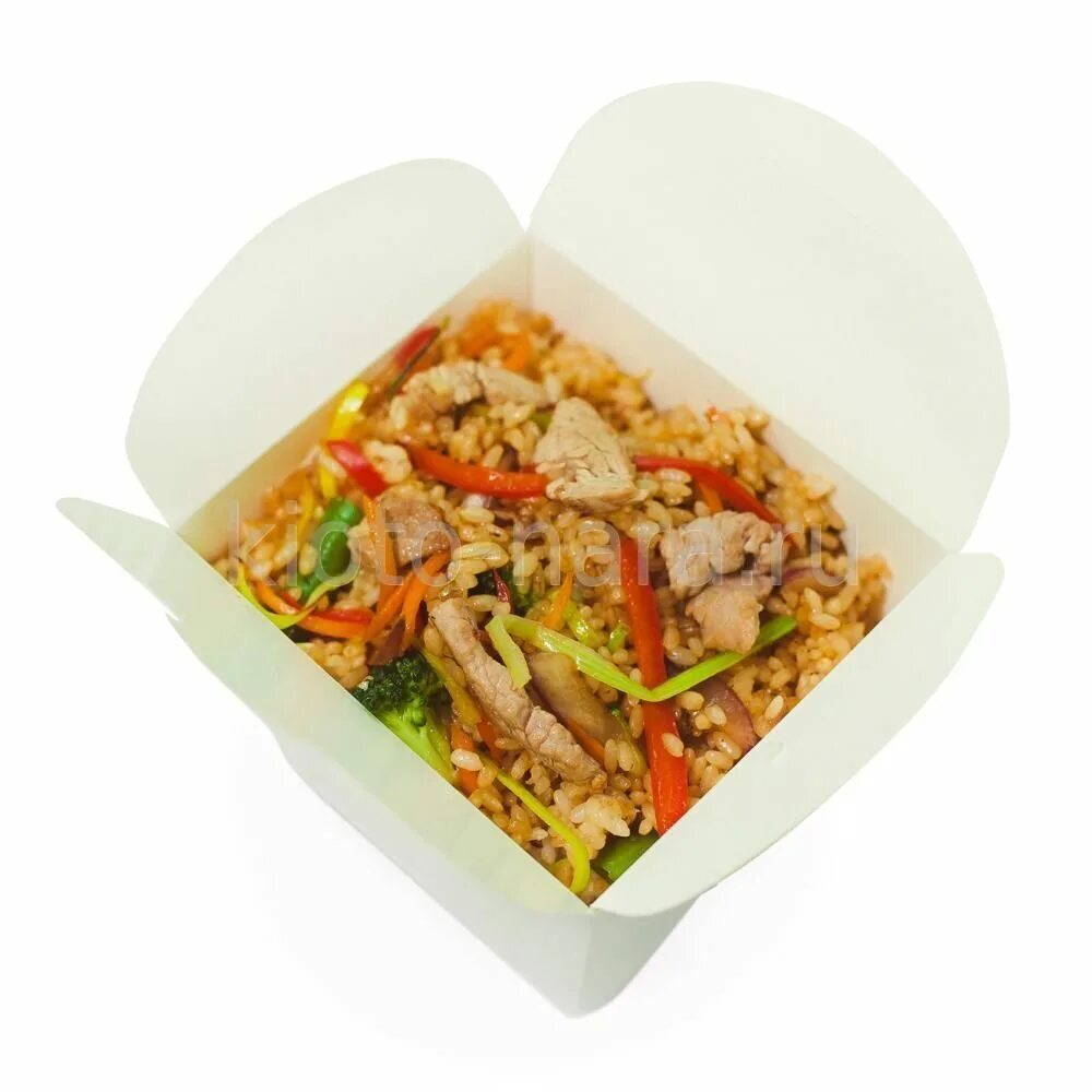 Вок рис с морепродуктами. Вок с рисом. Лапша тяхан. Вок тяхан с курицей. Рис в коробочке.