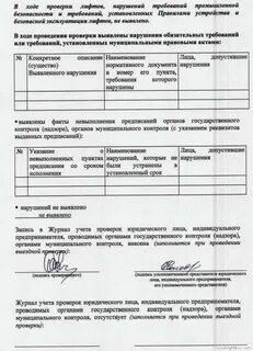 Протокол производственных испытаний