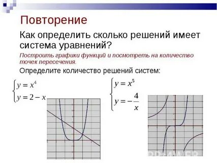 Сколько решений имеет система уравнений ответ