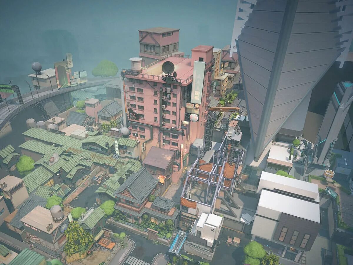 Split map. Split map