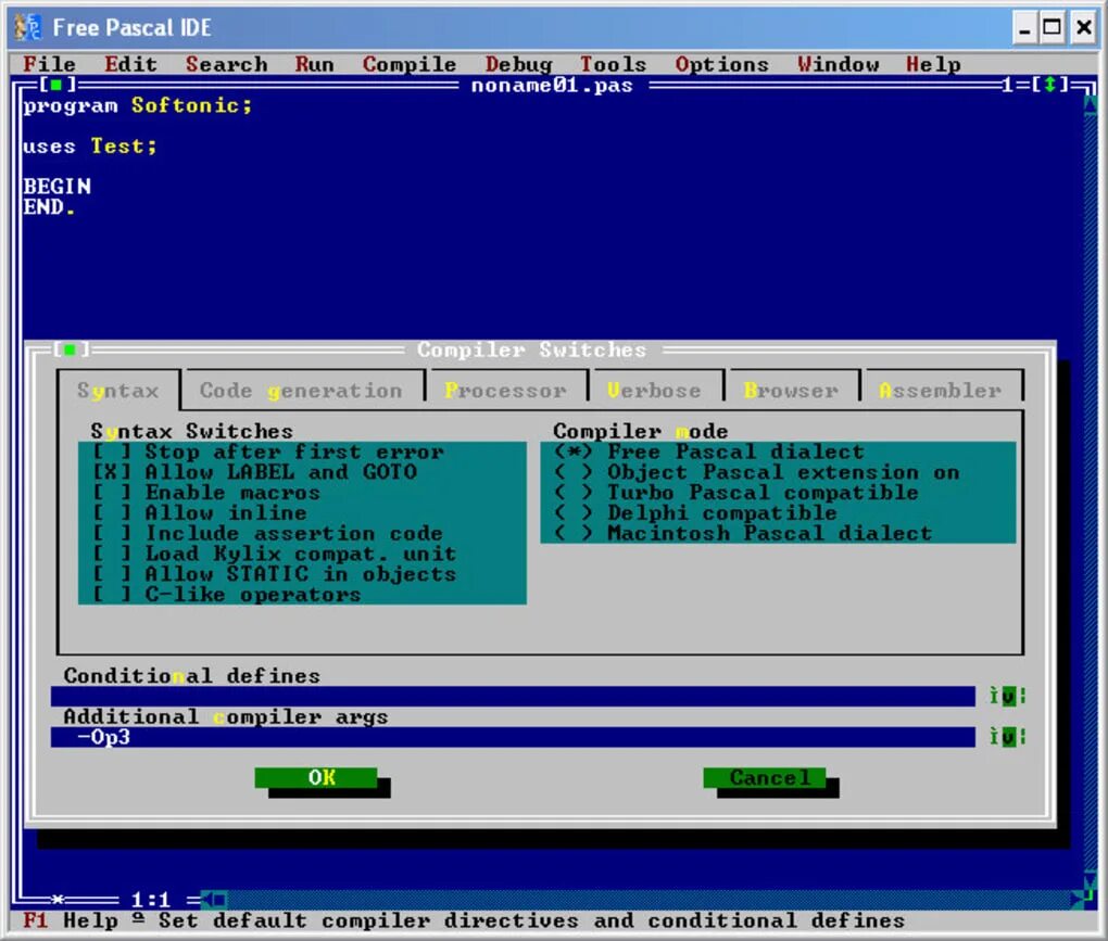 Программное обеспечение pascal. Фри паскаль. free pascal ide. компилятор турбо паскаль. free pascal compiler.