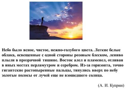 День был ясный сухой и холодный