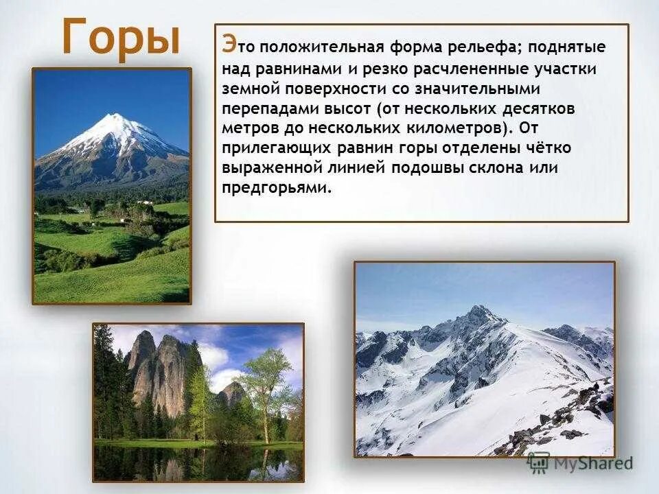 Опишите рельеф штата аляска какие формы. Формы рельефа в горах. рельеф земли горы и равнины. норы равнины презентаци. доклад про горы.