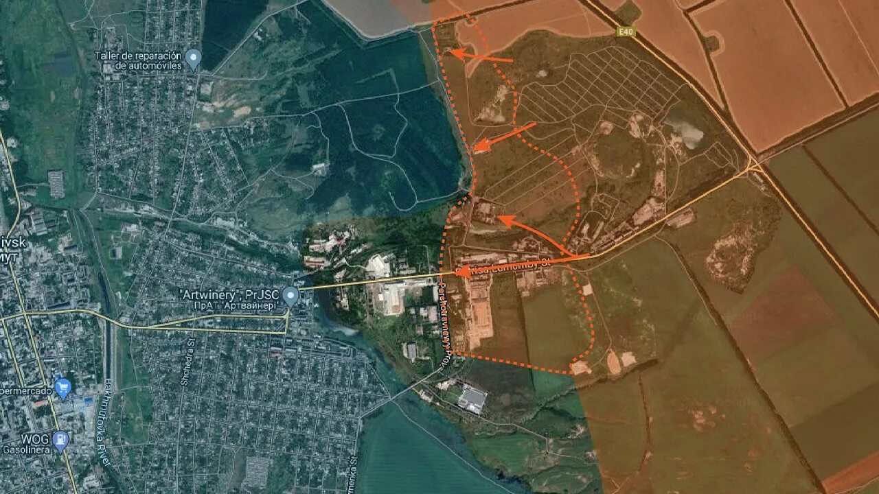 Карта бахмута 2023. Чвк вагнер под бахмутом. Карта освобожденных территорий. Военная операция россии в сирии. Промзона бахмута на карте.